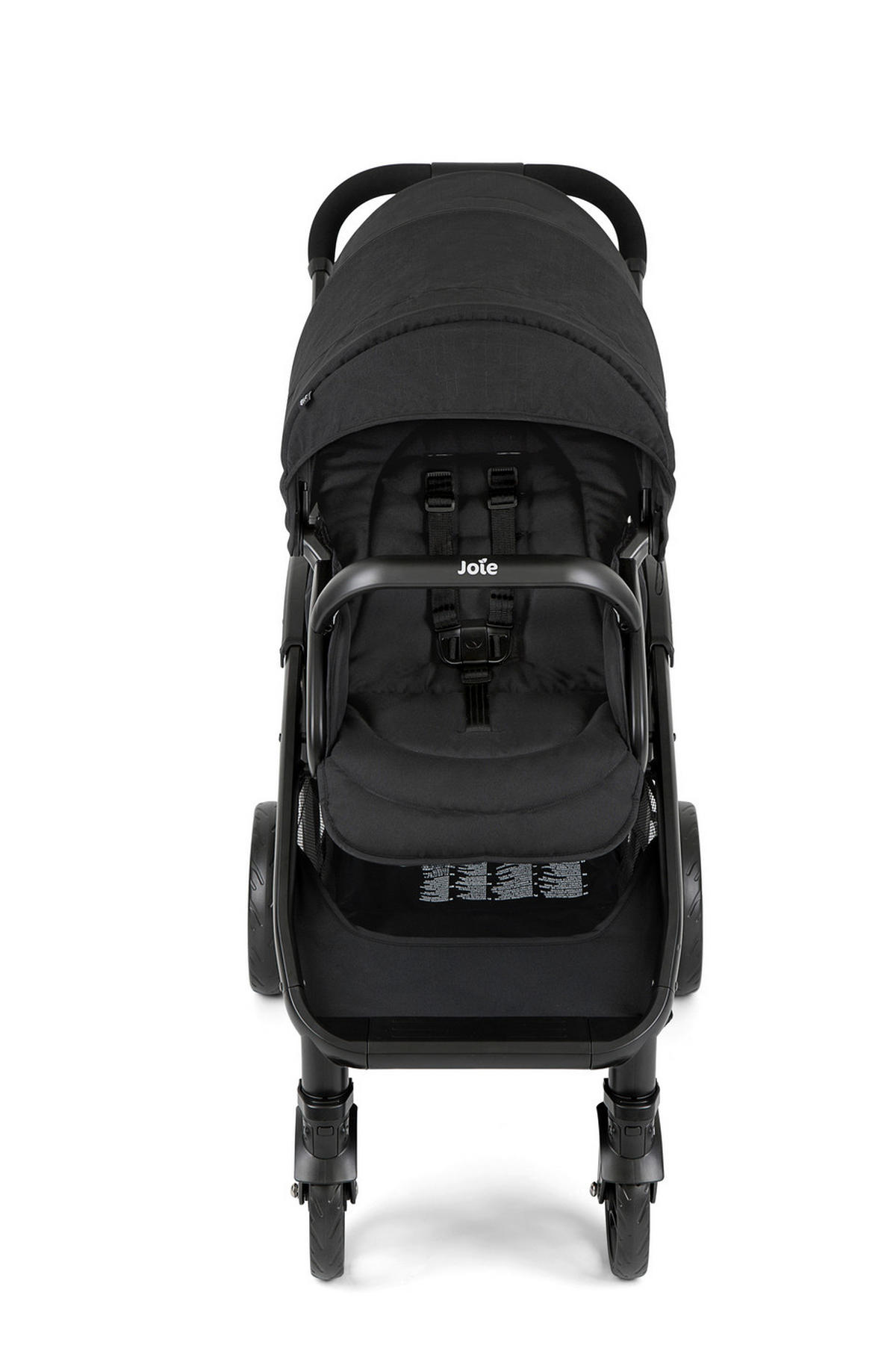 GESCHWISTERWAGEN Evalite Duo  - Schwarz, Basics, Textil/Metall (56/101,5/104cm) - Joie