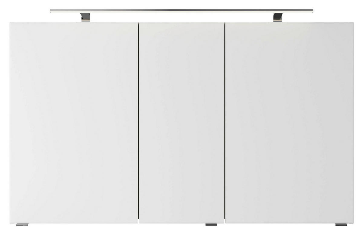 SPIEGELSCHRANK 120/70,3/14,5 cm  - Chromfarben/Grau, KONVENTIONELL, Glas/Holzwerkstoff (120/70,3/14,5cm) - Pelipal