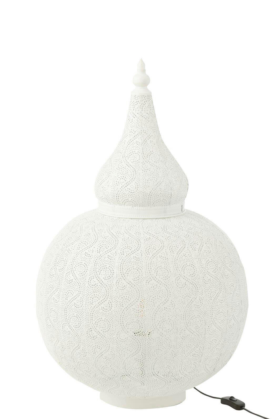 DEKO-LEUCHTMITTEL - Weiss, Basics, Metall (46,5/46,5/77,5cm)
