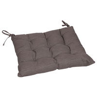 GARTENSITZKISSEN in Braun 40/40 cm  - Braun, Design, Textil (40/40cm)