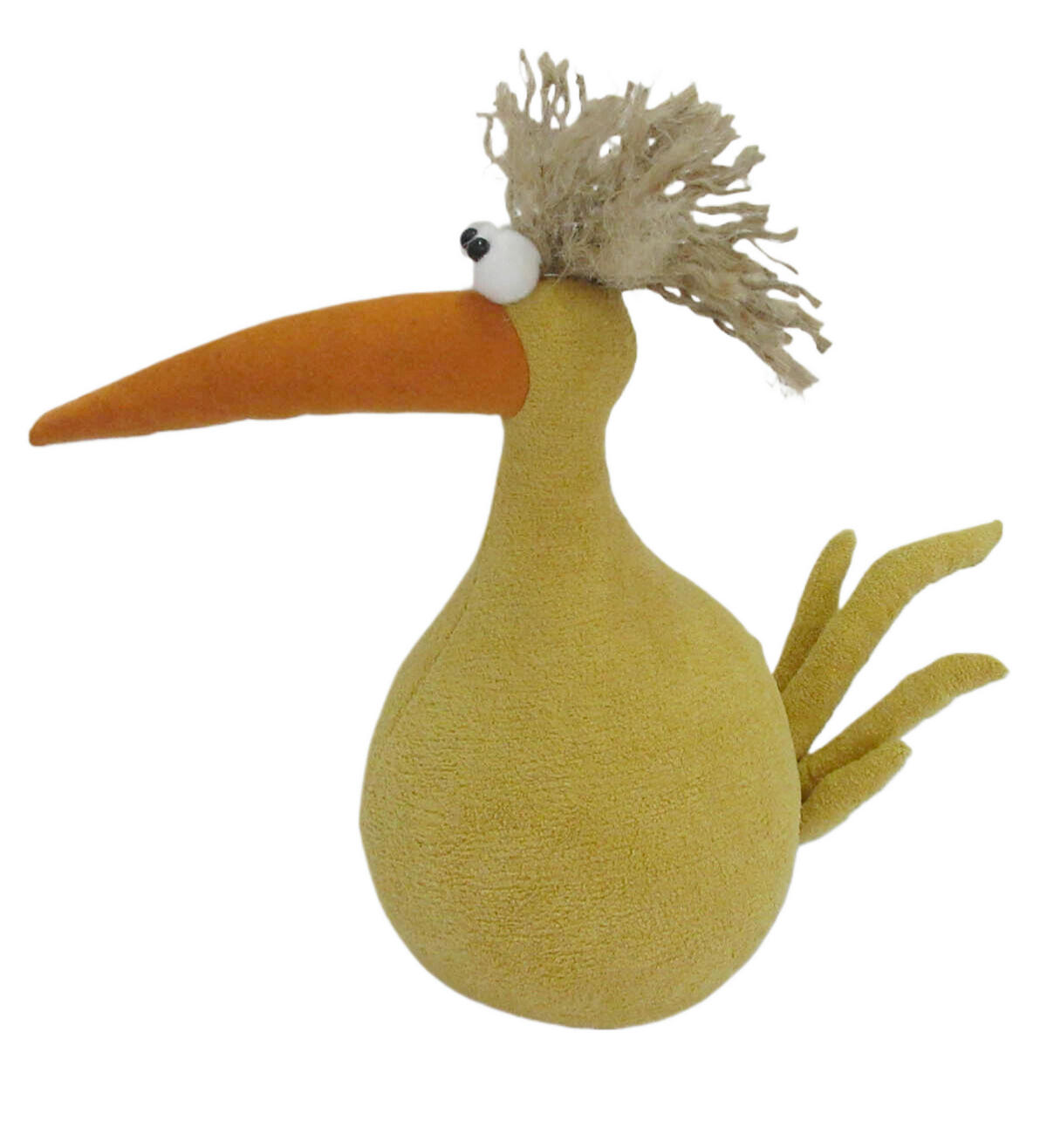 DEKOVOGEL - Gelb, Basics, Textil (31/32/15cm)