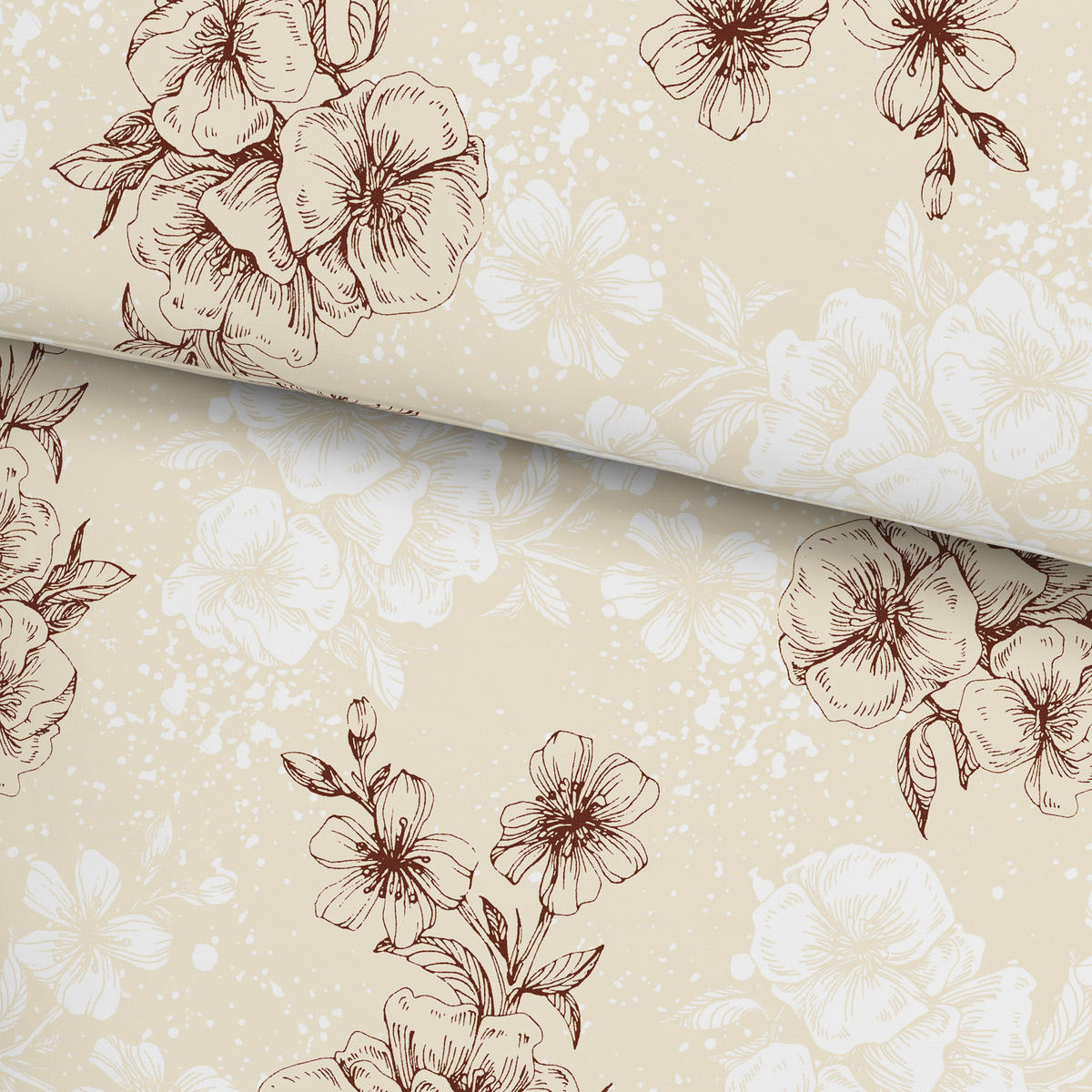 ÁGYNEMŰHUZAT-GARNITÚRA 140/200 cm  - bézs, Konventionell, textil (140/200cm) - Esposa