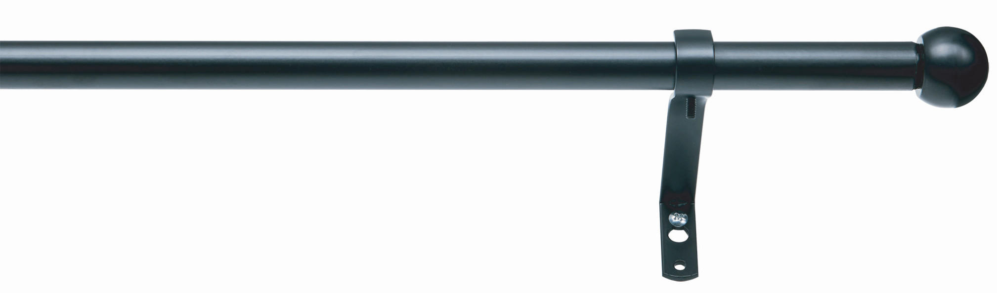 KOMPLET GARNIŠNA crna metal - crna, Osnovno, metal (200-360cm)