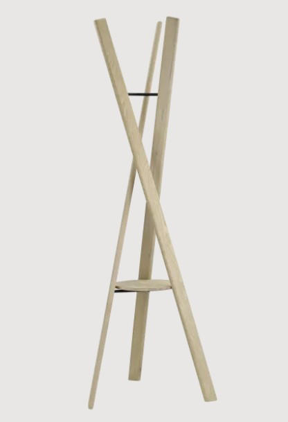GARDEROBENSTÄNDER in Eichefarben   - Eichefarben, KONVENTIONELL, Holz/Metall (65/169/65cm) - Blomus