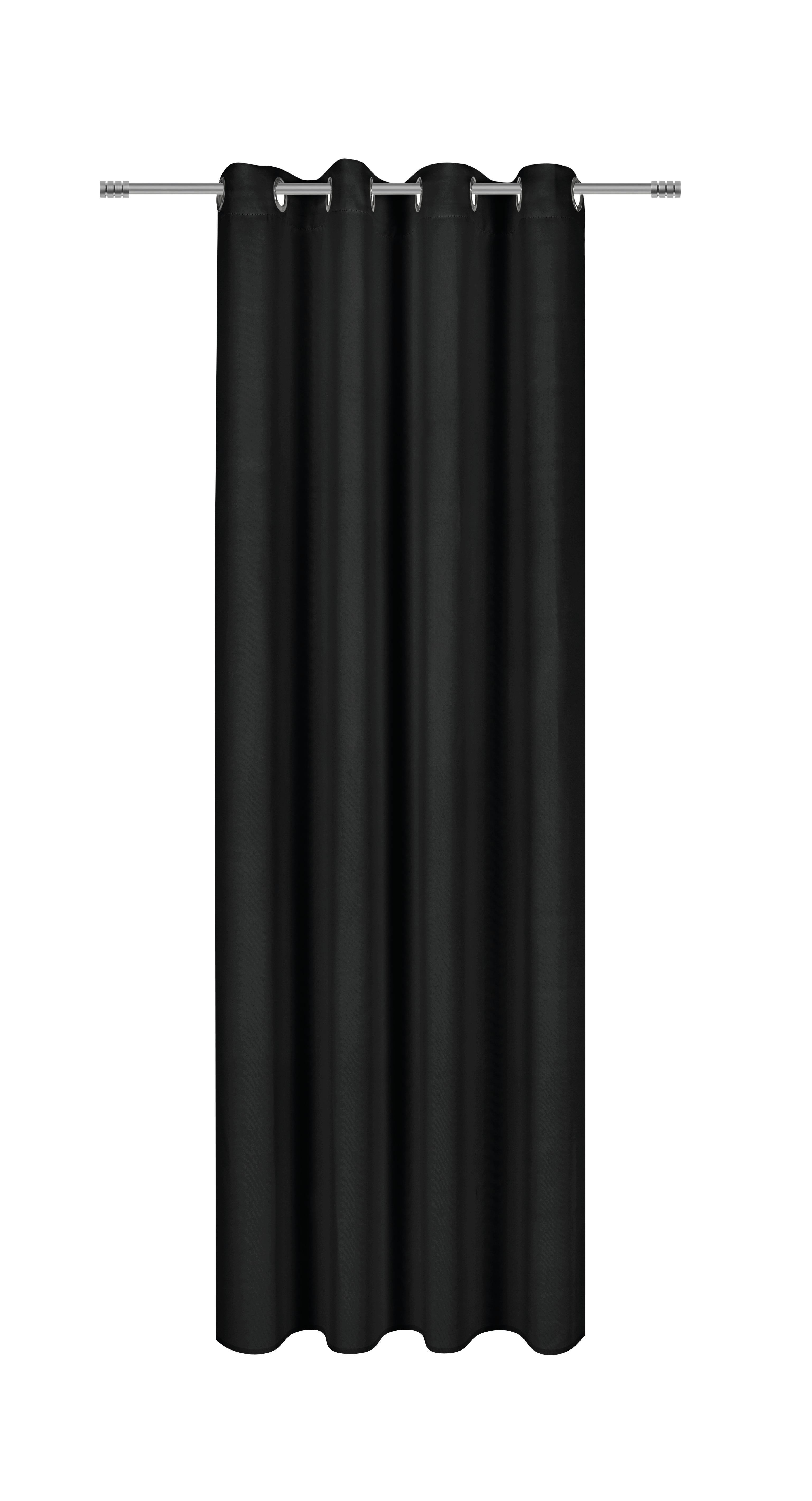 ÖLJETTLÄNGD black-out (mörkläggande)  - svart, Basics, textil (140/245cm) - Esposa