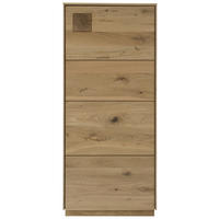 HIGHBOARD  63/146/44 cm  - Wildeiche, Natur, Holz/Holzwerkstoff (63/146/44cm) - Linea Natura