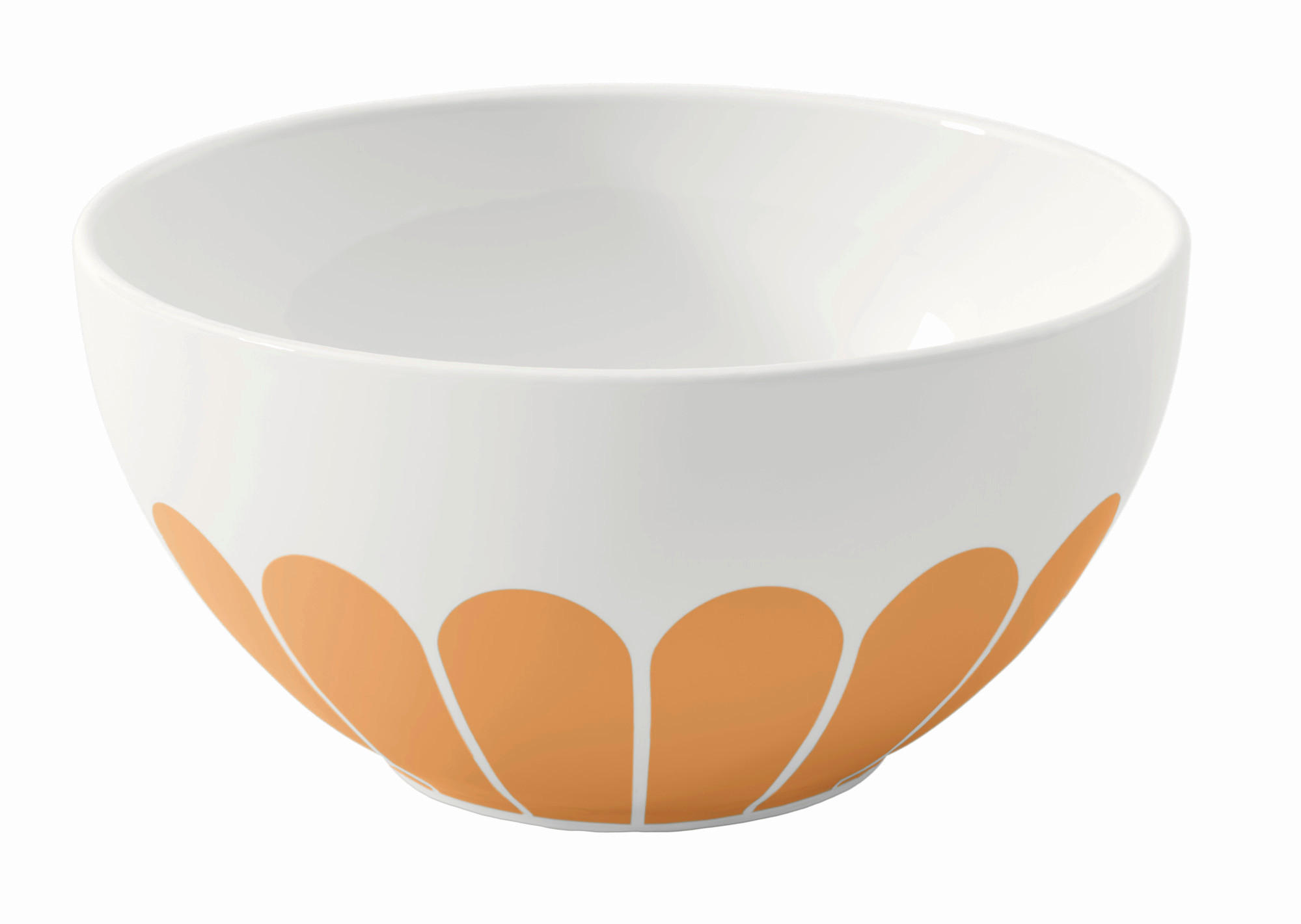 MÜSLISCHALE Fleur Soleil  - Dunkelgelb/Weiß, Design, Keramik (14/7cm) - Villeroy & Boch