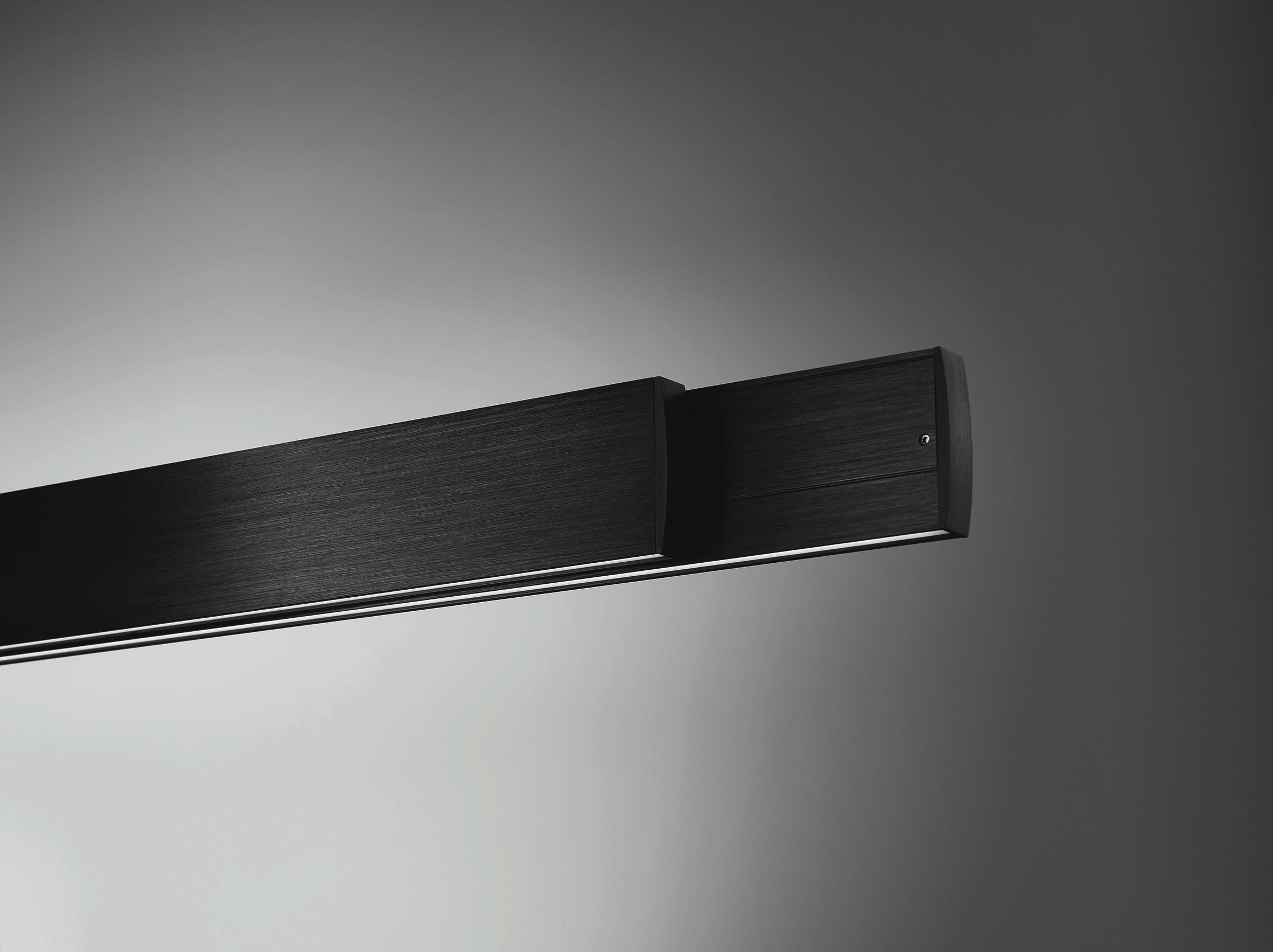 LED-HÄNGELEUCHTE Stripe 860007 110-140/6/250 cm - Schwarz, Design, Metall (110-140/6/250cm) - Schöner Wohnen
