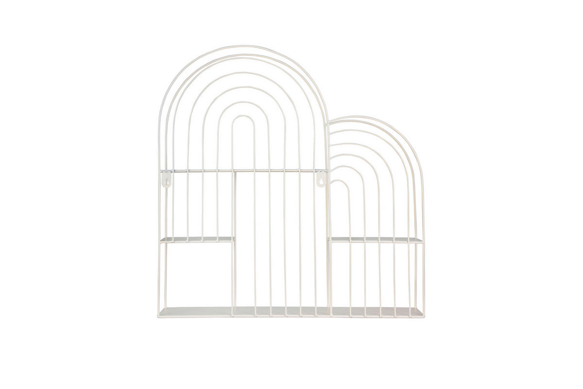 WANDREGAL  - Sandfarben, Trend, Metall (54/55/11cm) - Boxxx