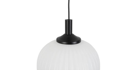 LED-HÄNGELEUCHTE 47/150 cm - Schwarz/Weiß, Trend, Kunststoff/Metall (47/150cm) - Novel