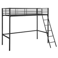 HOCHBETT 90/200 cm  - Schwarz, Design, Metall (90/200cm) - MID.YOU