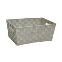 KOŠ DO REGÁLU, béžová - béžová, Basics, plast (37/16/27cm) - Landscape