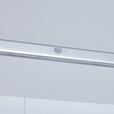 KLEIDERSTANGE mit Beleuchtung System Unit Alufarben  - Alufarben, Metall (41,6cm) - Hom`in