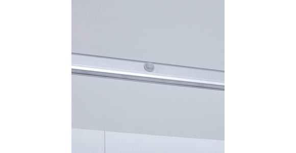 KLEIDERSTANGE mit Beleuchtung System Unit Alufarben  - Alufarben, Metall (41,6cm) - Hom`in