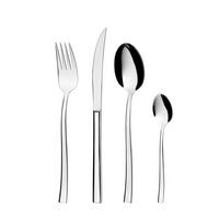 BESTECKSET Collini by Berndorf  24-teilig  - Silberfarben, Basics, Metall - Berndorf