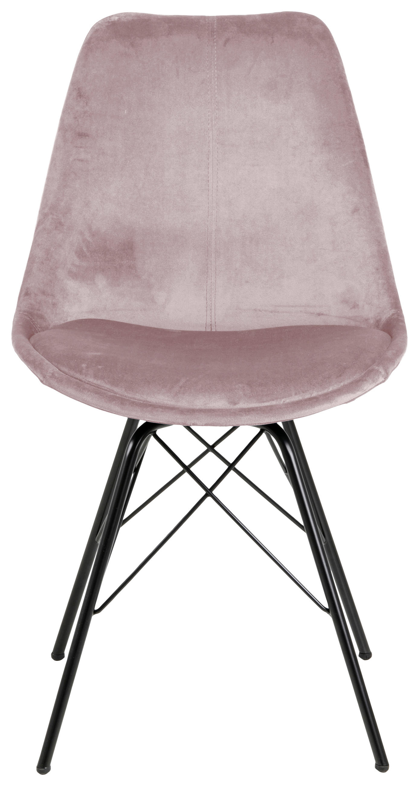 STOLIČKA, 48,5/85,5/54 cm - čierna/staroružová, Trend, kov/textil (48,5/85,5/54cm) - Carryhome