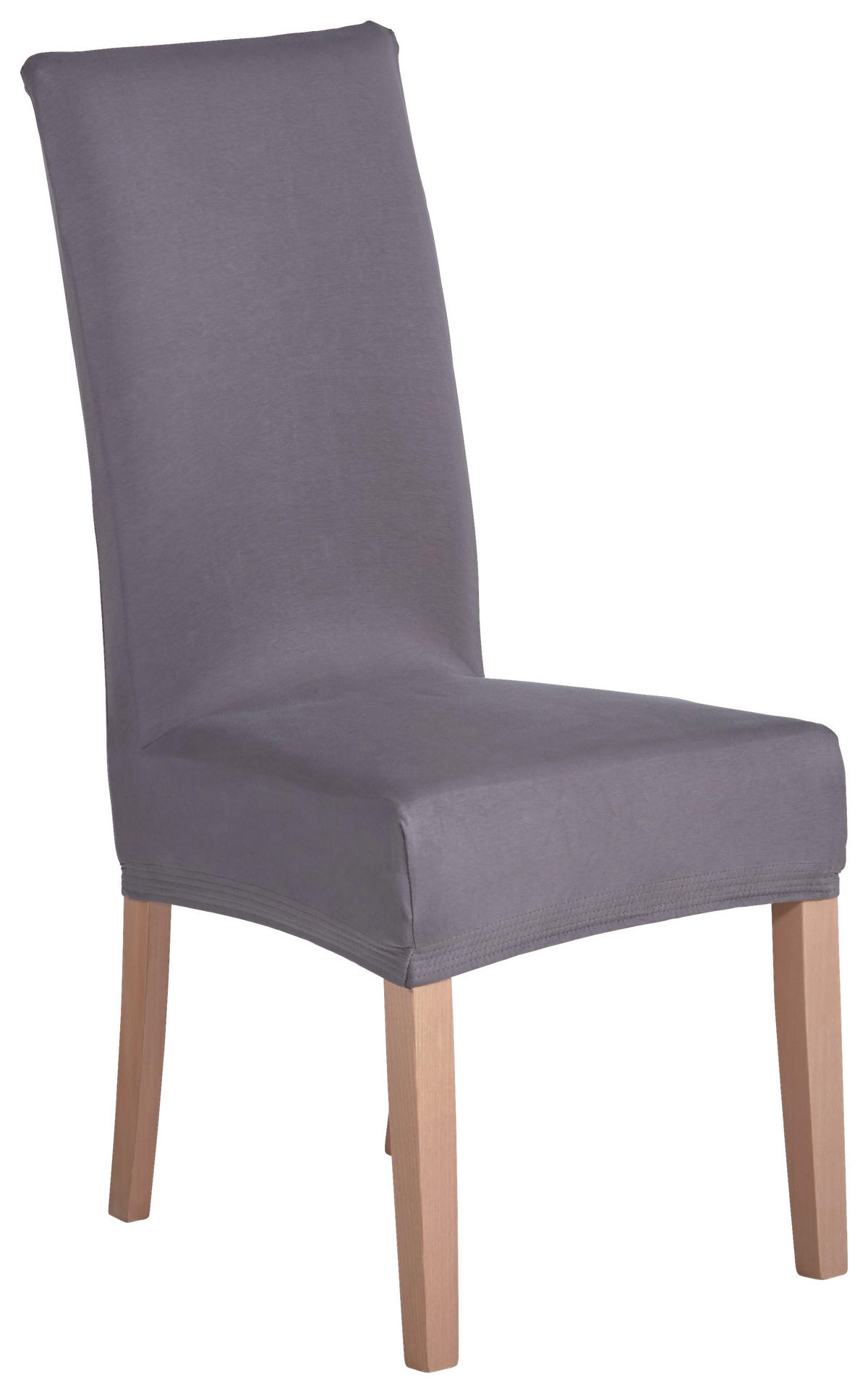 STUHLHUSSE - Anthrazit, Design, Textil (40/45/65cm) - Novel