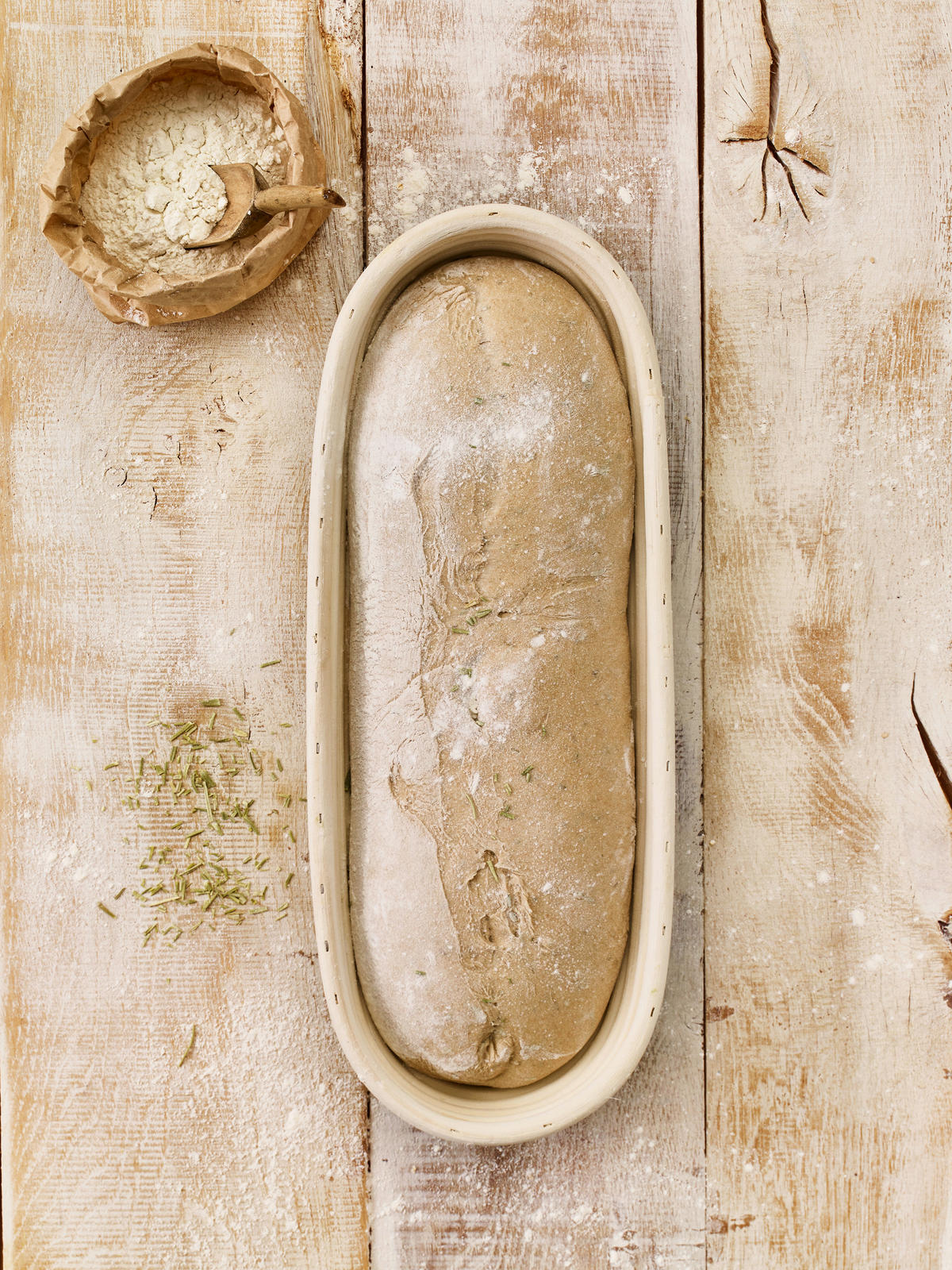GÄRKORB - Buchefarben, KONVENTIONELL, Holz (17/7/42cm) - Birkmann