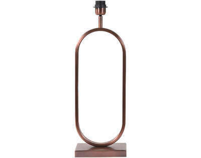 LEUCHTENFUß Jamiri 20/13/55 cm   - Bronzefarben, Design, Metall (20/13/55cm) - Light & Living
