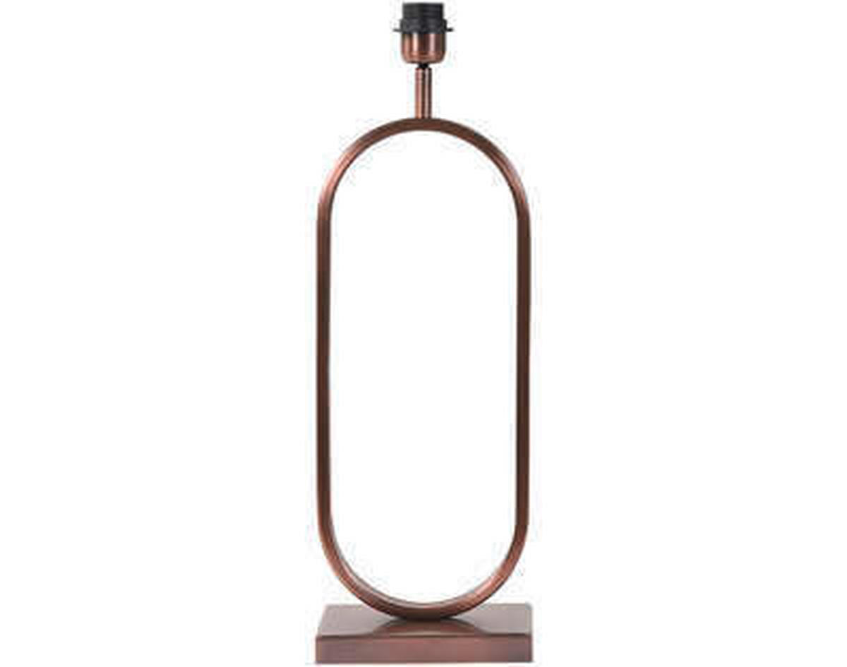 LEUCHTENFUß Jamiri 20/13/55 cm   - Bronzefarben, Design, Metall (20/13/55cm) - Light & Living