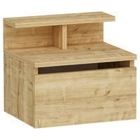 NACHTKÄSTCHEN in Eichefarben  - Eichefarben, Design, Holzwerkstoff (39,8/35/31,6cm) - MID.YOU