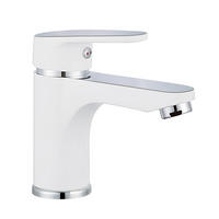 BATERIE CHIUVETA BAIE 5,0/14,0/14,5 cm  - alb/culoare crom, Basics, metal (5,0/14,0/14,5cm) - Xora