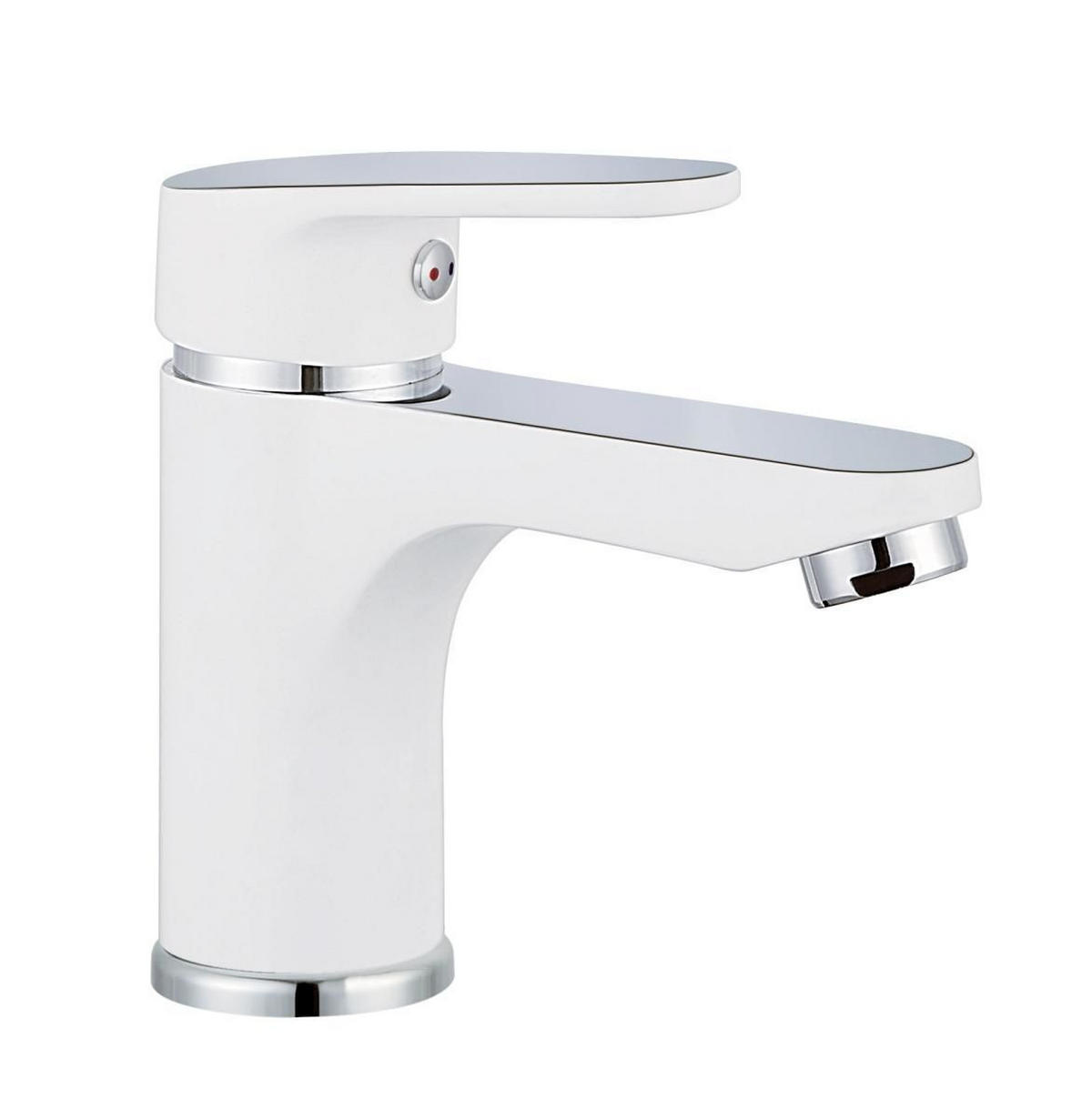 BATERIE CHIUVETA BAIE 5,0/14,0/14,5 cm  - alb/culoare crom, Basics, metal (5,0/14,0/14,5cm) - Xora