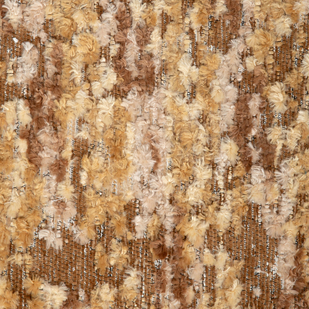 ARMLEHNSTUHL  in Eisen Jacquard, Mikrofaser  - Cognac/Schwarz, Design, Textil/Metall (59/89,5/63cm) - Novel