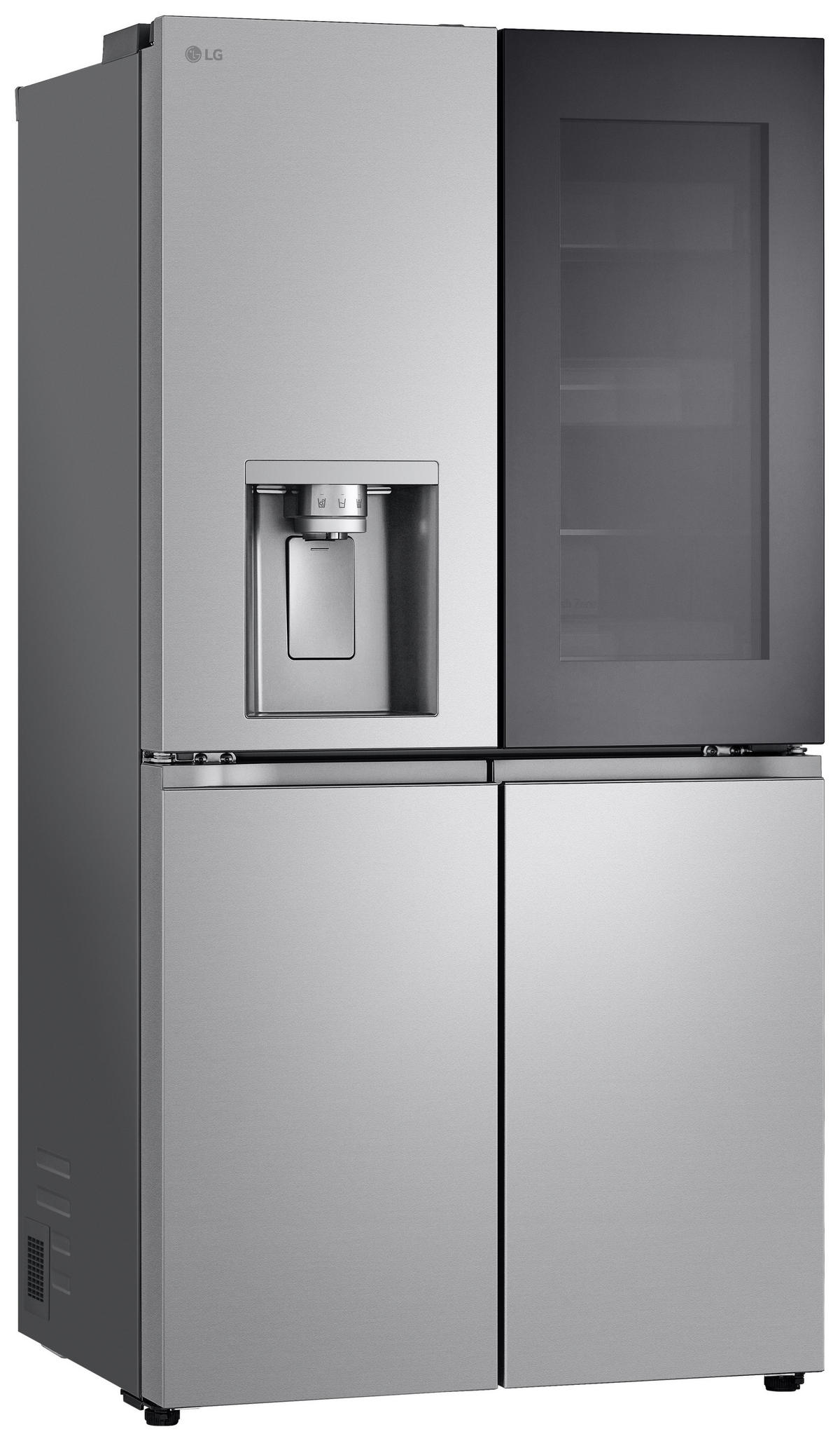 MULTI-DOOR 97,2/179,2/72,9 cm GMG960MBJE  - Edelstahlfarben, Trend, Glas/Kunststoff (97,2/179,2/72,9cm) - LG