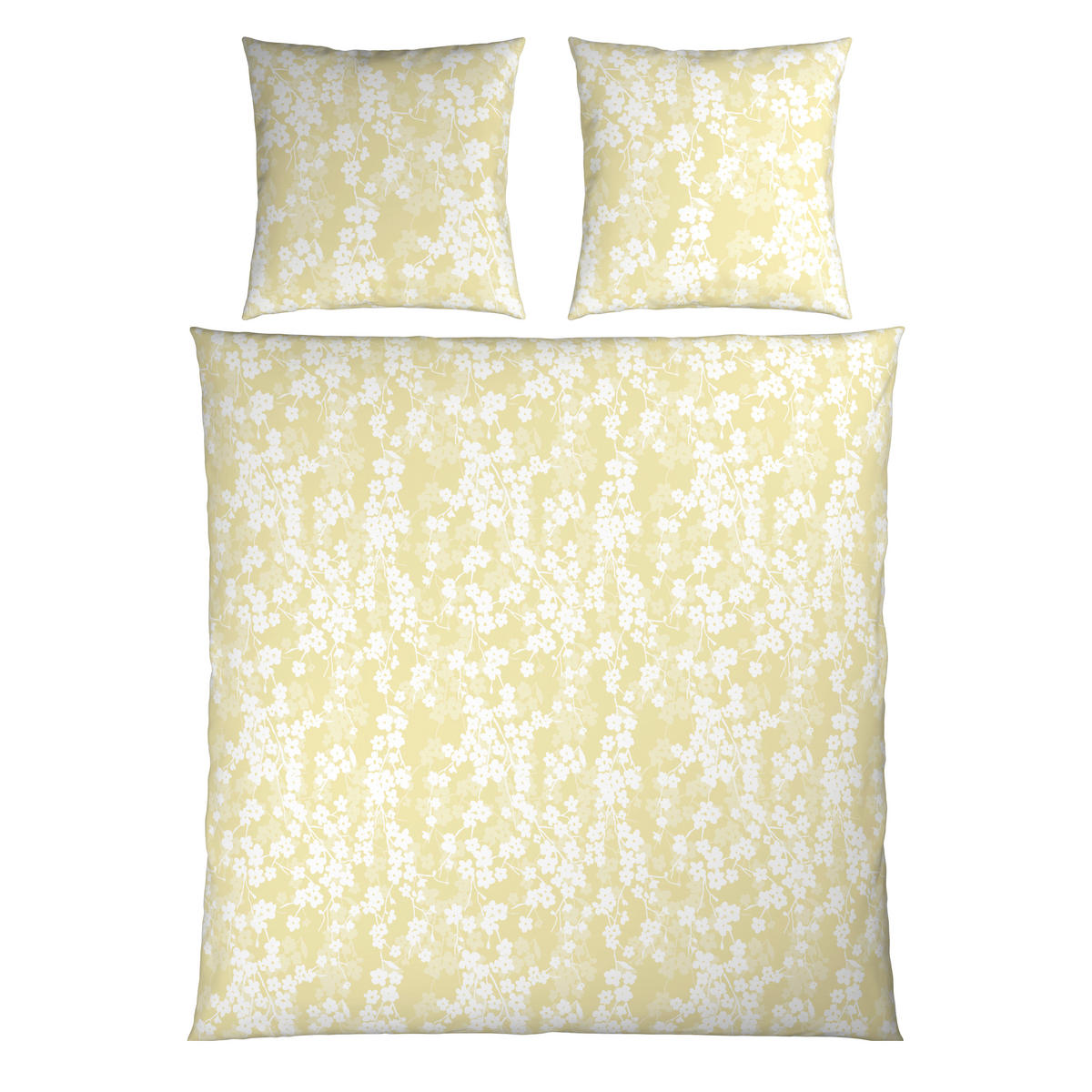 BETTWÄSCHE Musselin 200/200 cm  - Gelb, Textil (200/200cm) - Esposa