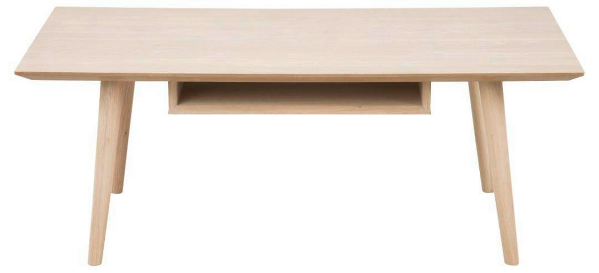 SOFFBORD i trä 120/60/46 cm  - ek Bianco/ekfärgad, Klassisk, trämaterial/trä (120/60/46cm) - Best Price