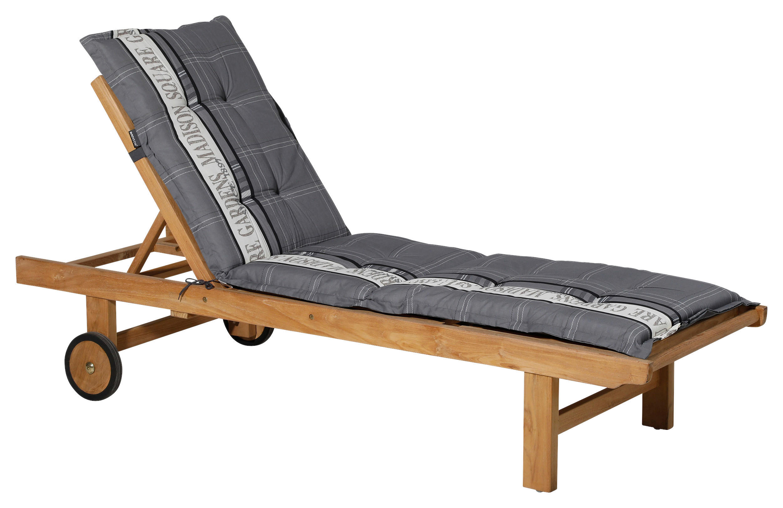 Thumbnail - Liegenauflage, Grau, Textil, Füllung: Schaumstoff, rechteckig, 200x7x60 cm, hochwertige Qualität, formstabil, langlebig,...
