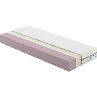 KOMFORTSCHAUMMATRATZE 90/200 cm H3 = fest  - Weiss, Konventionell, Textil (90/200cm) - Sleeptex