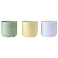 ÜBERTOPF - Weiss/Hellgelb, Basics, Keramik (15,5/14,5cm) - Ambia Home