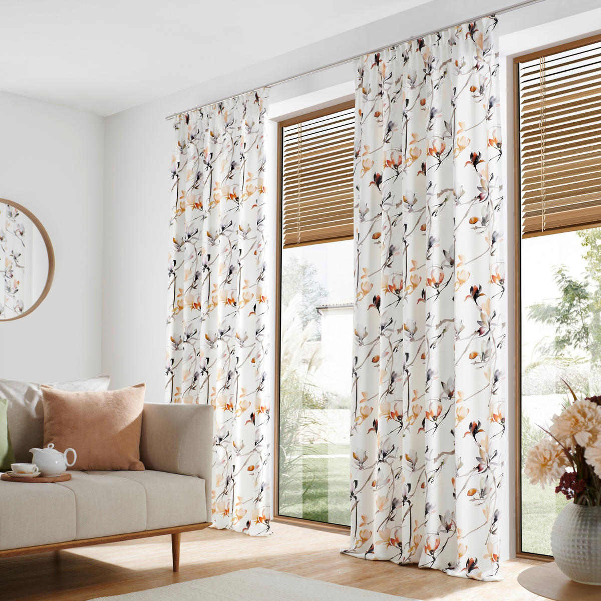 VORHANGSTOFF per lfm blickdicht  - Champagner/Goldfarben, KONVENTIONELL, Textil (150cm) - Esposa