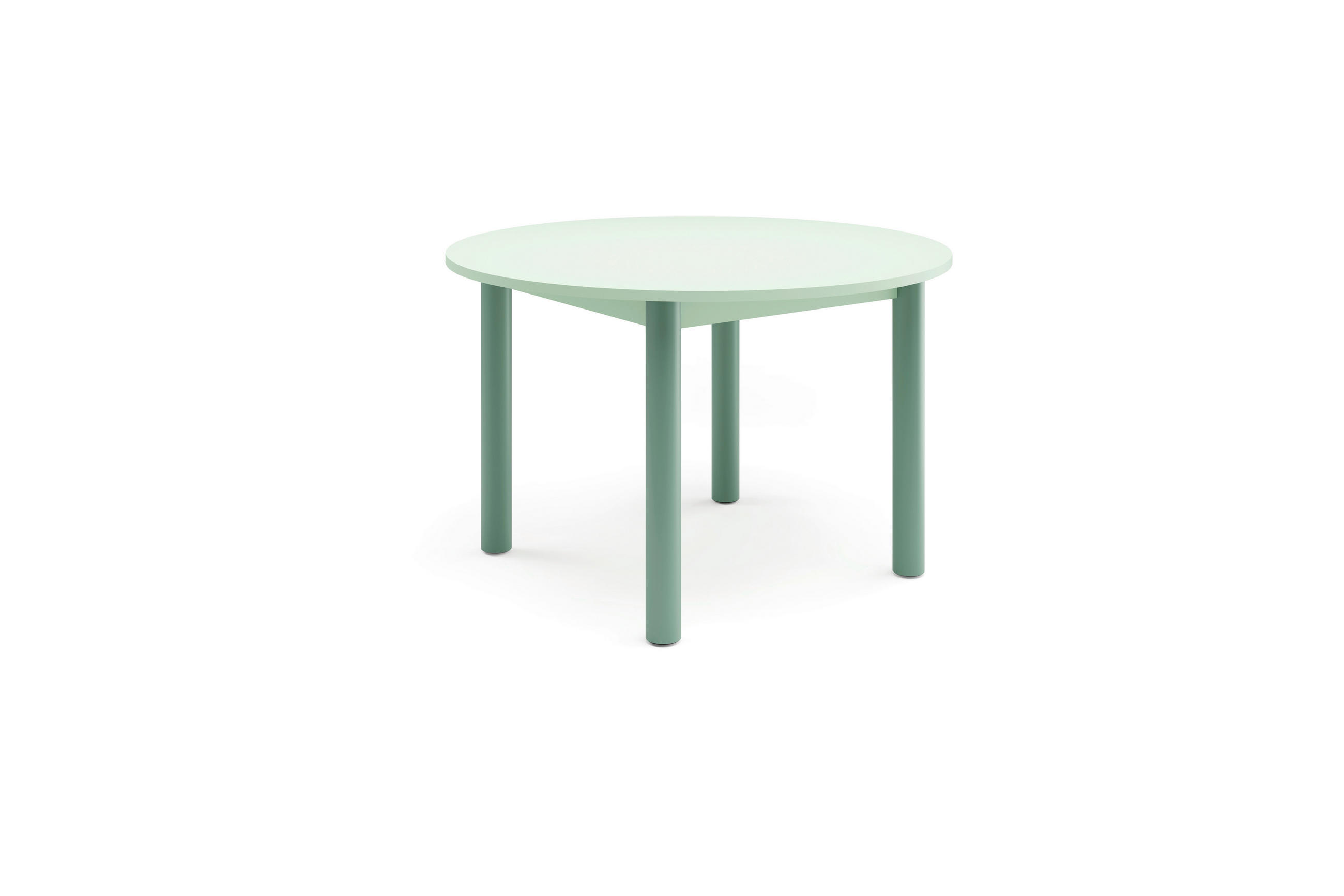 ESSTISCH in Metall, Holzwerkstoff 120/120/76 cm  - Salbeigrün, Natur, Holzwerkstoff/Metall (120/120/76cm) - Tom Tailor