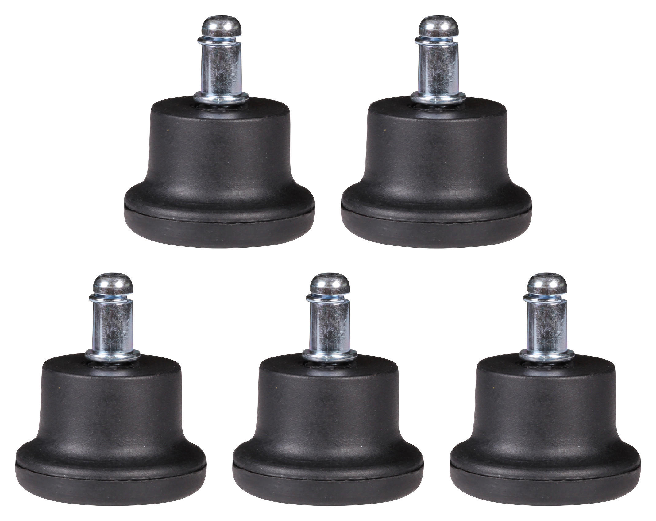 KLUZÁK PRO KANCELÁŘSKÉ ŽIDLE - černá, Basics, plast (5cm) - MID.YOU