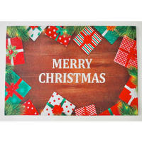 ROHOŽKA, 40/60 cm - tmavočervená, Basics, plast (40/60cm)