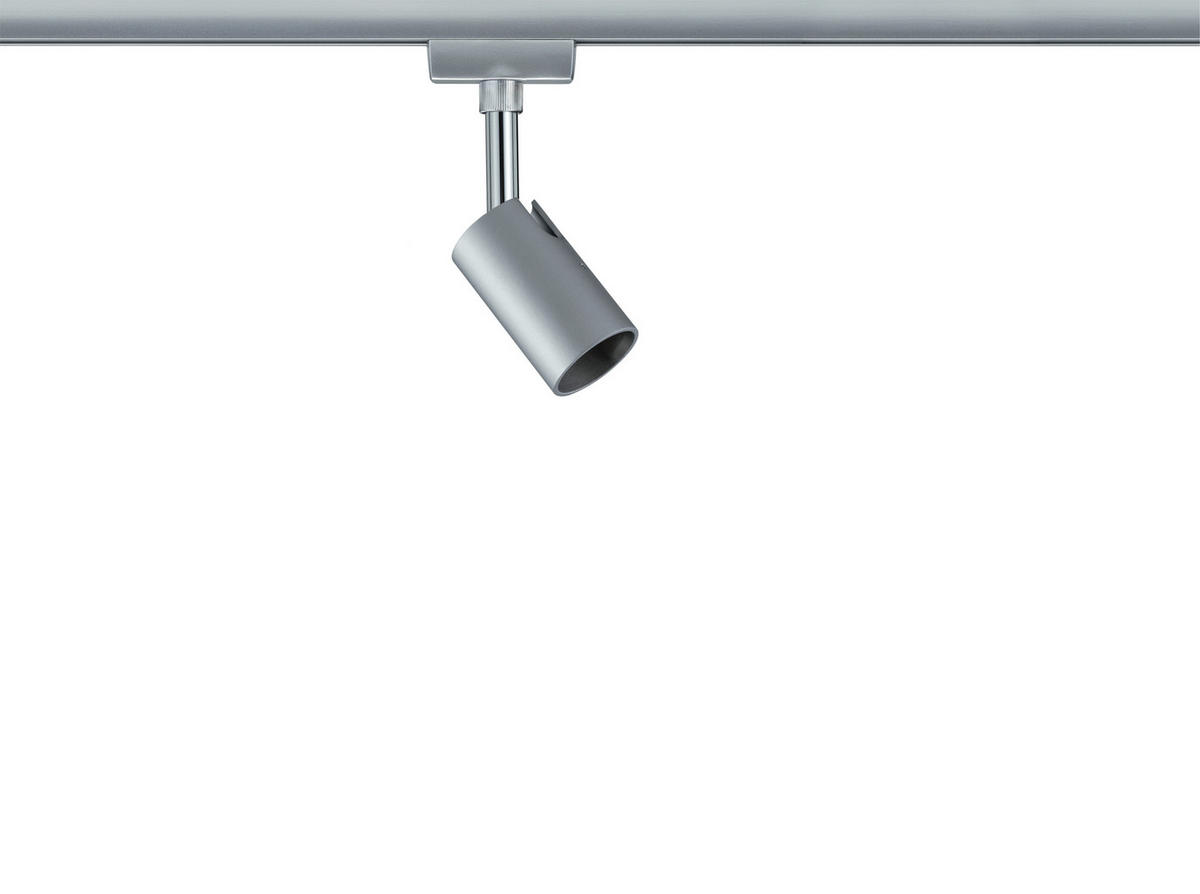 SCHIENENSYSTEM-STRAHLER URail 5.8/11/6.6 cm   - Chromfarben, Design, Metall (5.8/11/6.6cm) - Paulmann