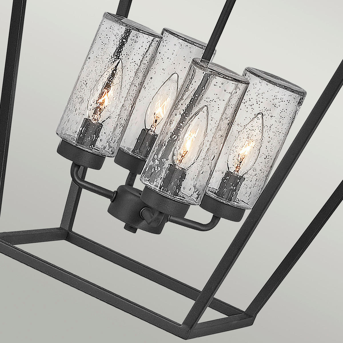 AUSSENHÄNGELEUCHTE - Schwarz, Konventionell, Glas/Metall (43.2/66.9cm) - Elstead Lighting