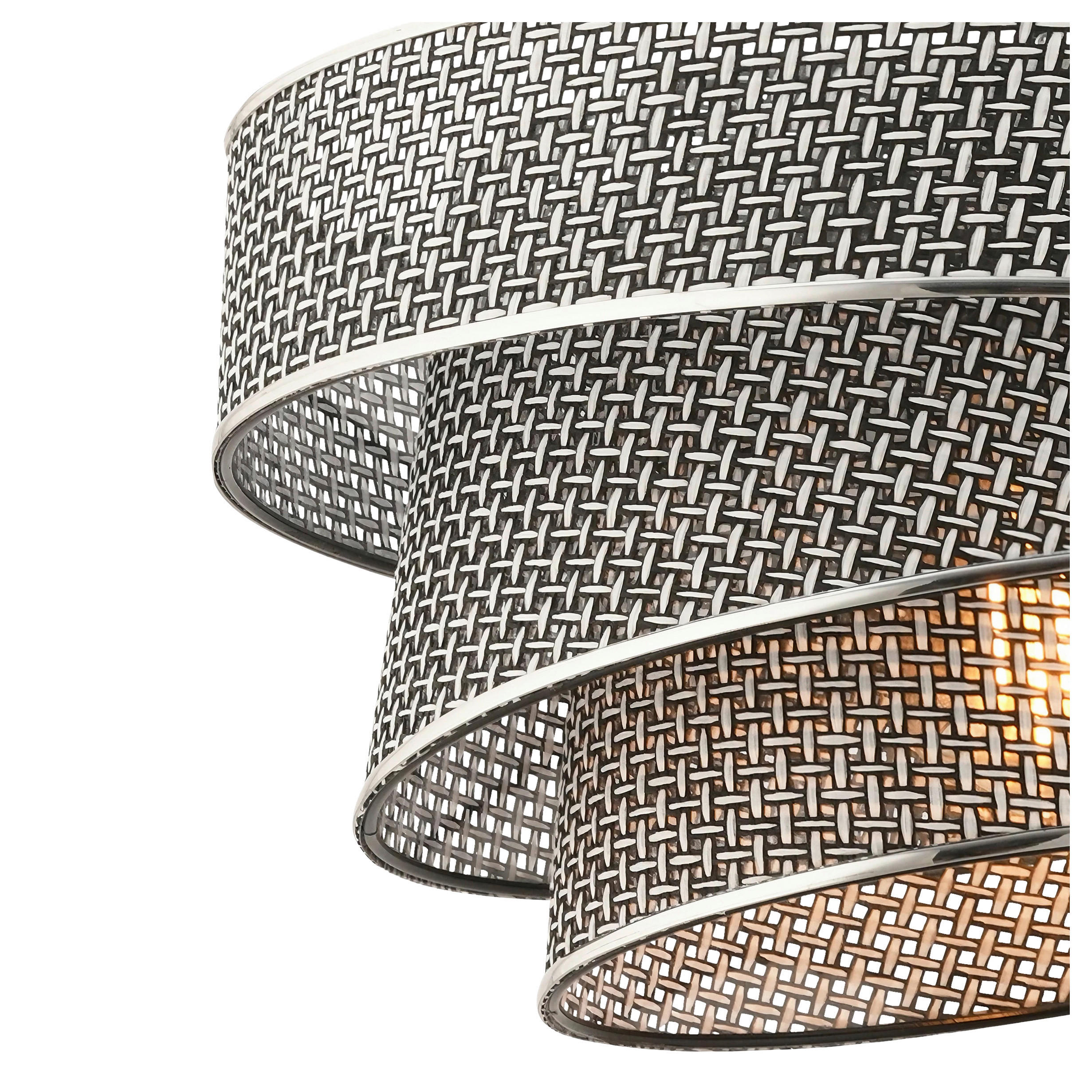 Thumbnail - P & B Hängeleuchte, Grau, Metall, Textil, 72 cm, CE, Lampen & Leuchten, Innenbeleuchtung, Leuchten nach Räumen, Esstisch...