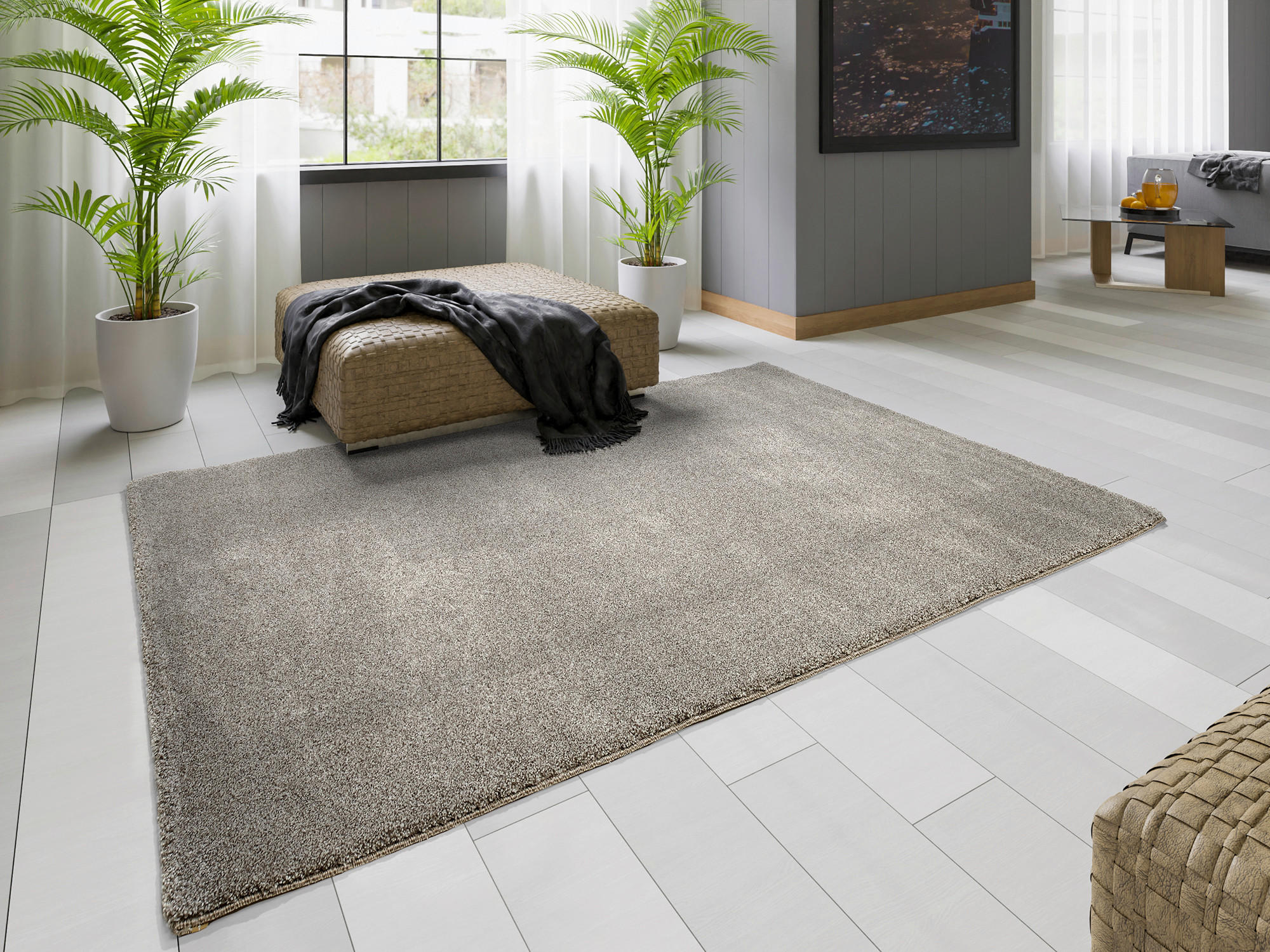 WEBTEPPICH 160/230 cm Braun  - Braun, Basics, Textil (160/230cm) - Novel