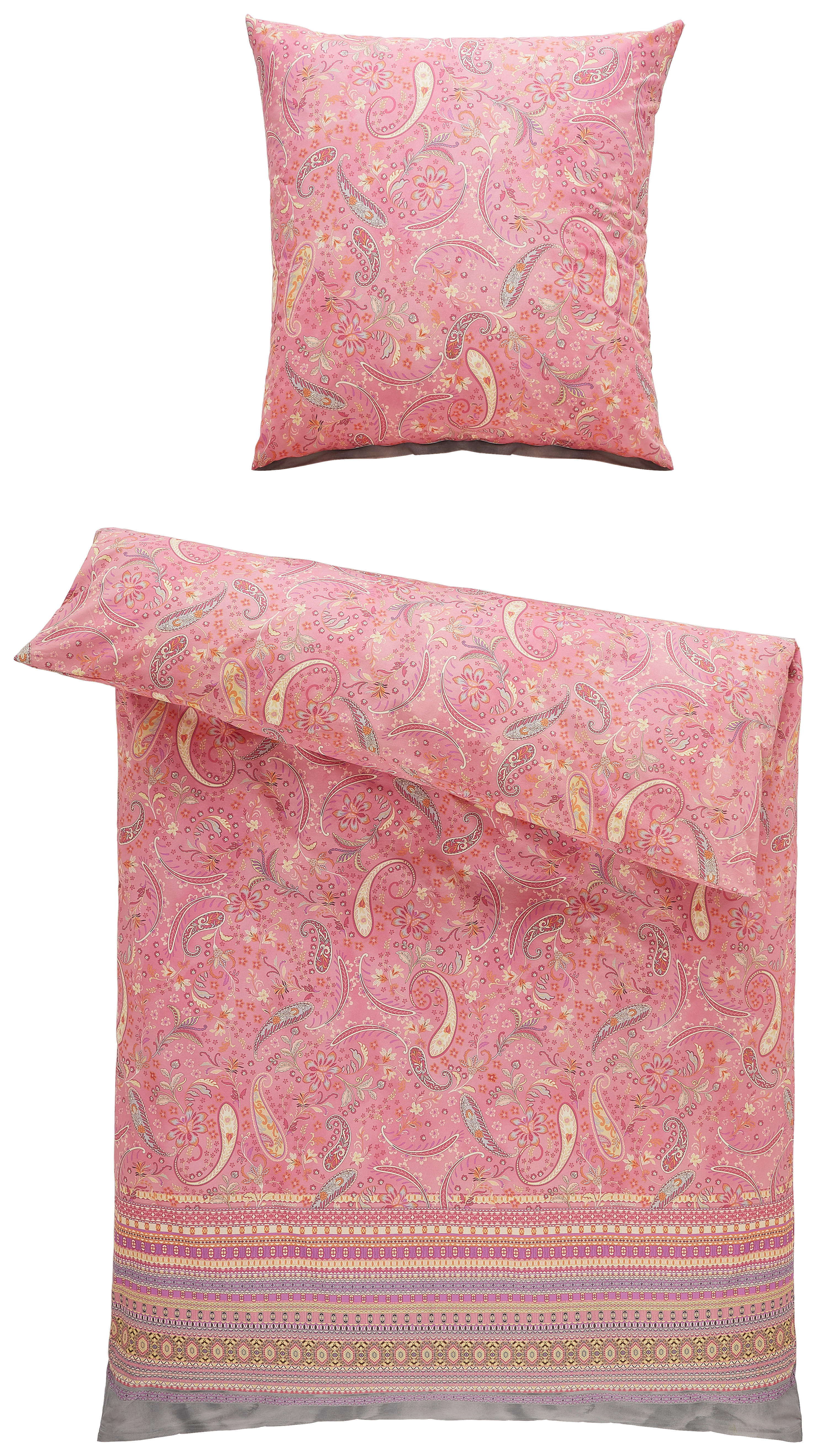 BETTWÄSCHE Burano  - Pink, LIFESTYLE, Textil (155/220cm) - Bassetti