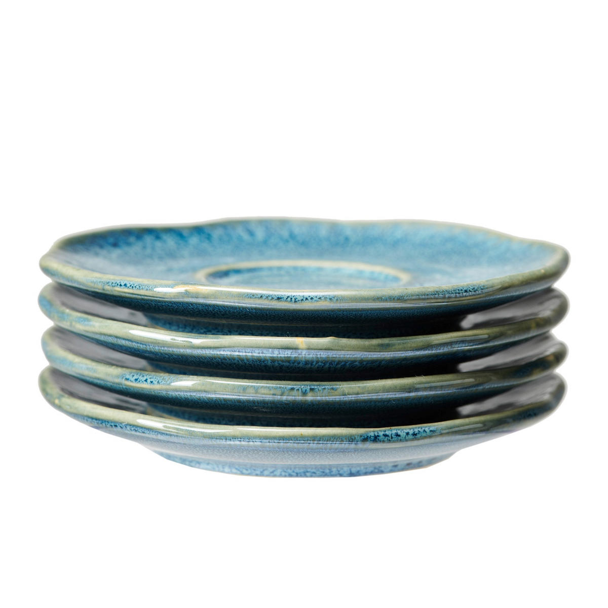 UNTERTASSENSET Matera    - Blau, LIFESTYLE, Keramik (11/1,2/11cm) - Leonardo