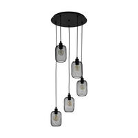 HÄNGELEUCHTE 54/150 cm    - Schwarz, Basics, Metall (54/150cm) - Eglo
