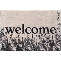 FUßMATTE  50/75 cm  Schwarz, Champagner  - Champagner/Schwarz, Trend, Kunststoff (50/75cm) - madaboutmats