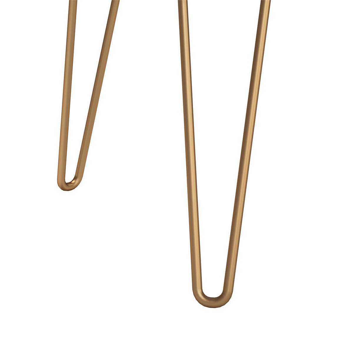 LOWBOARD Athena  in 105/62/49 cm  - Goldfarben/Weiß, Design, Holzwerkstoff/Metall (105/62/49cm) - MID.YOU