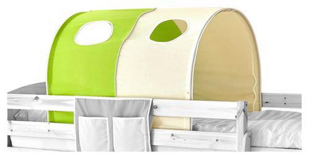 TUNNELSET - Beige/Grün, KONVENTIONELL, Textil/Metall (100/73/87cm) - MID.YOU
