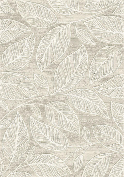 WEBTEPPICH 160/230 cm Catania Grau, Weiß, Hellgrau  - Hellgrau/Weiß, KONVENTIONELL, Textil (160/230cm) - Novel