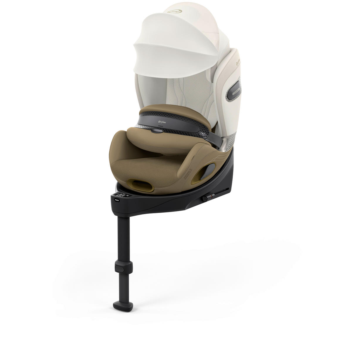 KINDERAUTOSITZ Anoris Si Style Jade Green  - Hellgrün, Basics, Kunststoff/Textil (61/45/60cm) - cybex PLATINUM